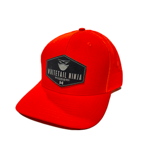 Blaze Orange Whitetail Ninja Hat