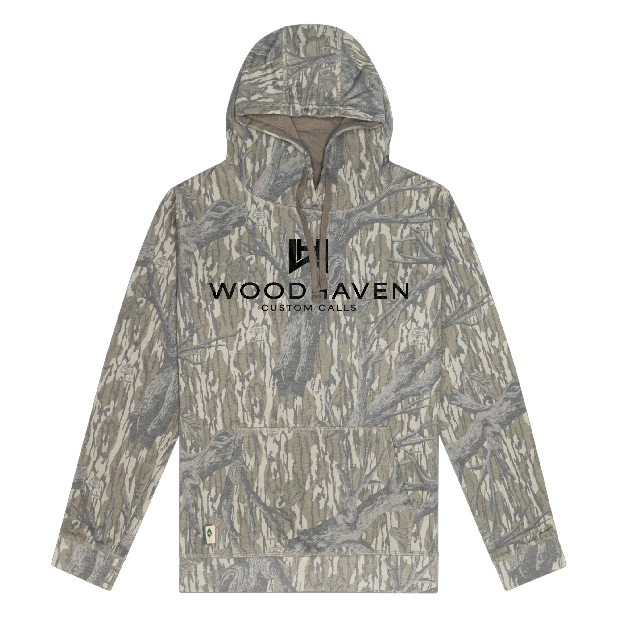 Logo-Hoodie-Washed-Treestand WoodHaven Washed Treestand Logo Hoodie