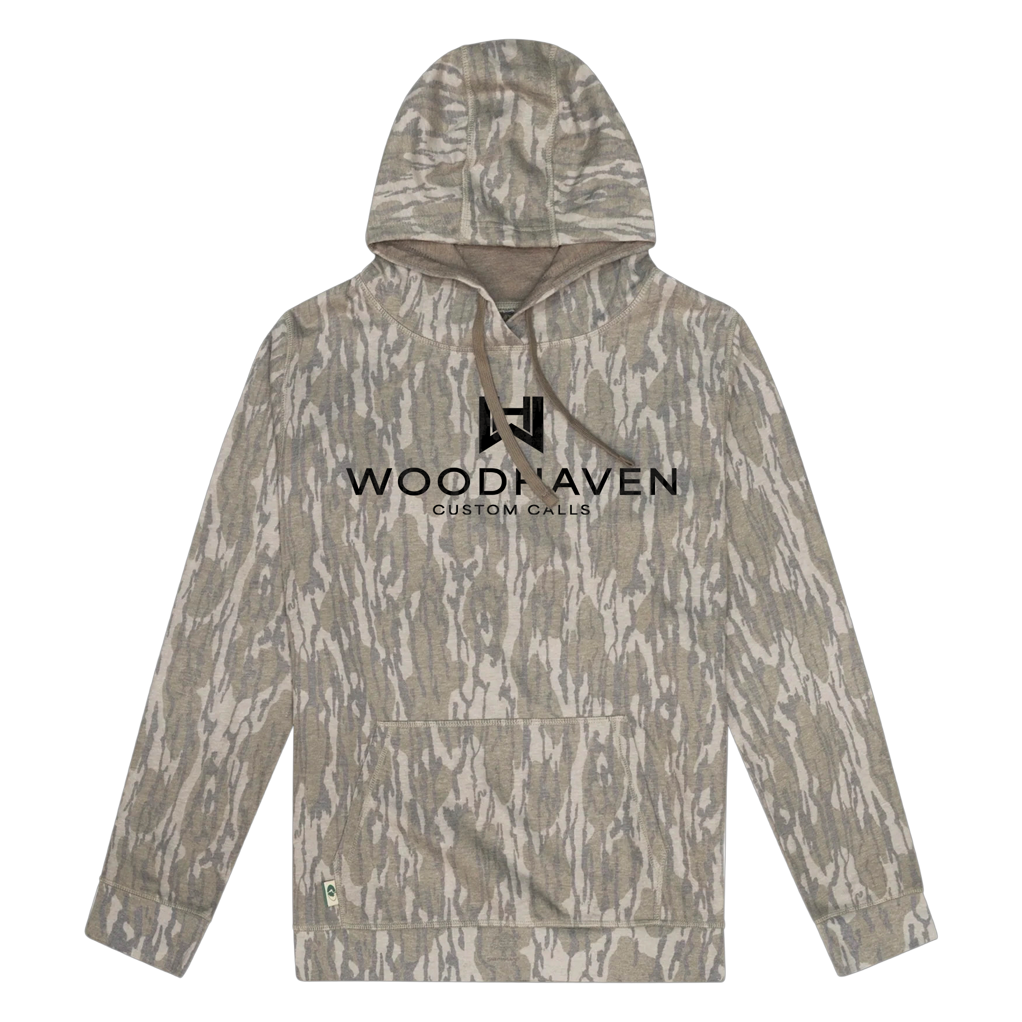 Logo-Hoodie-Washed-Bottomland WoodHaven Washed Bottomland Logo Hoodie