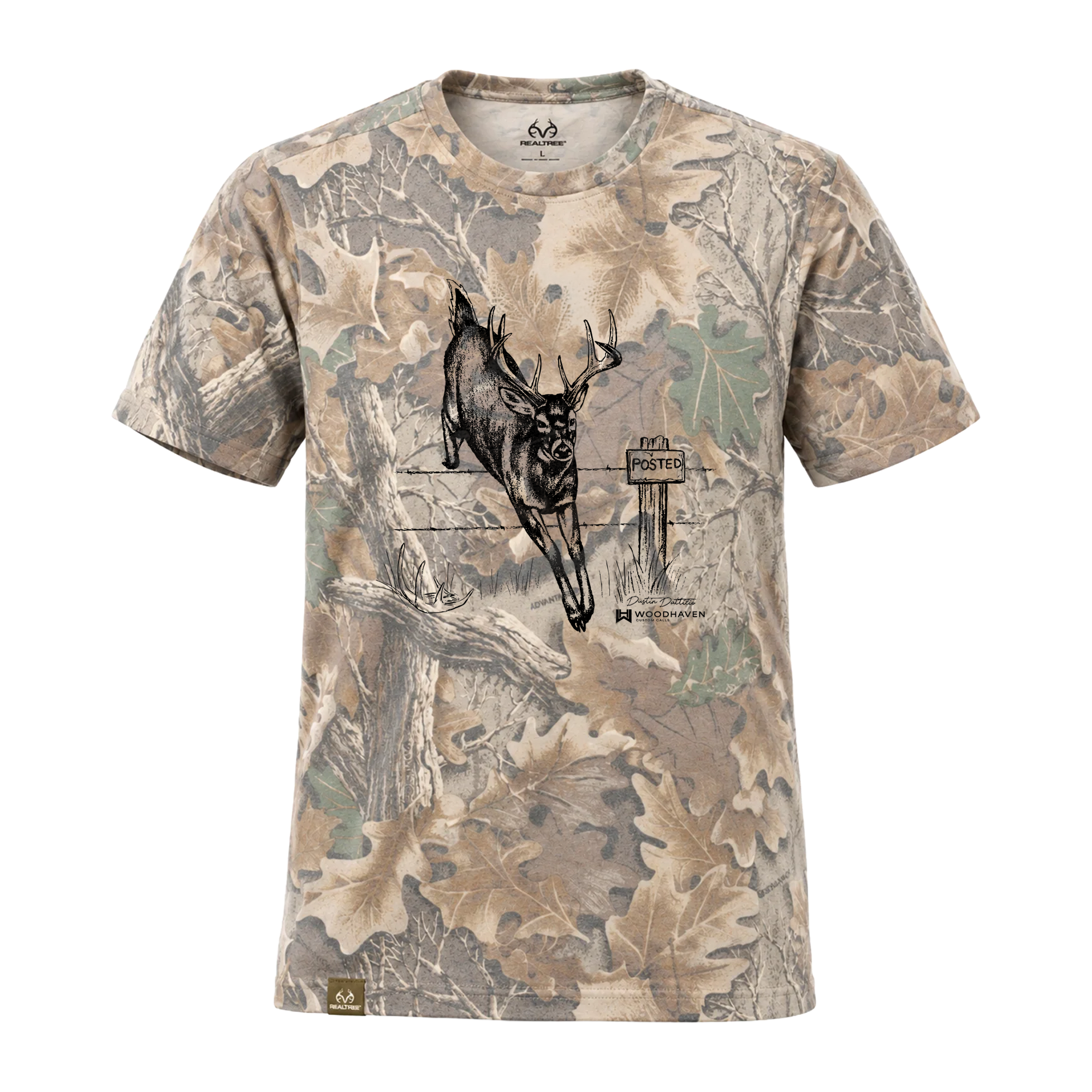 Over-The-Line-AC Advantage Classic Over the Line deer artwork T-shirt